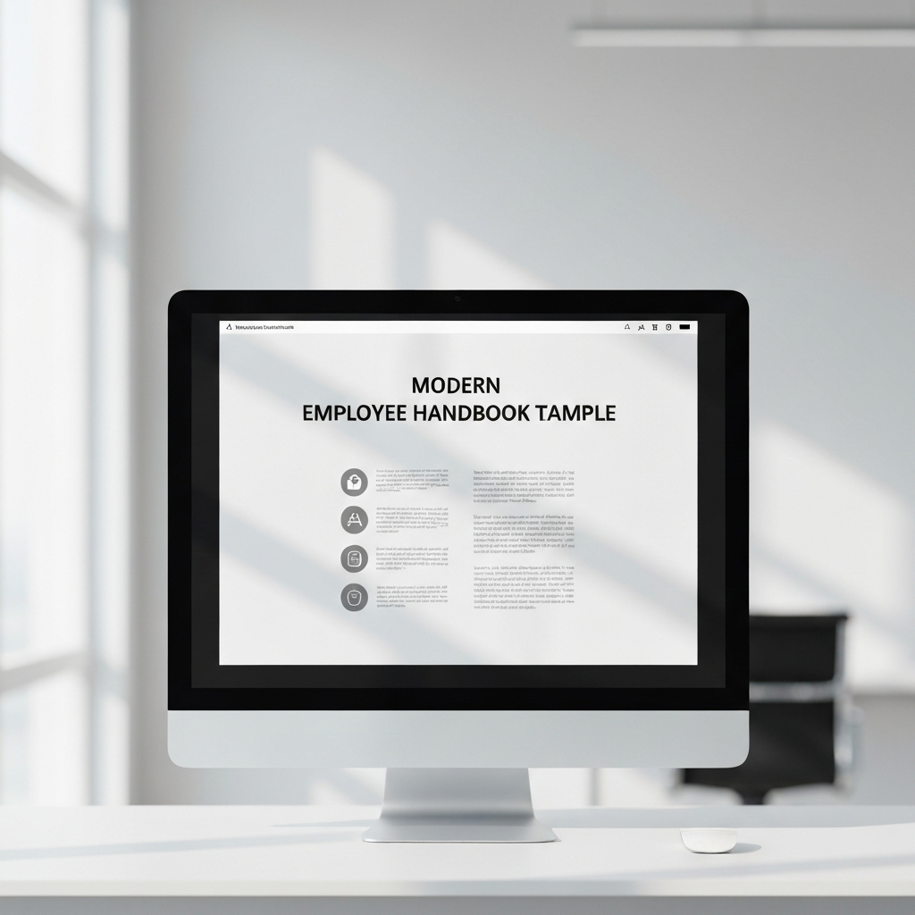Employee Handbook Template Sample A Comprehensive Guide