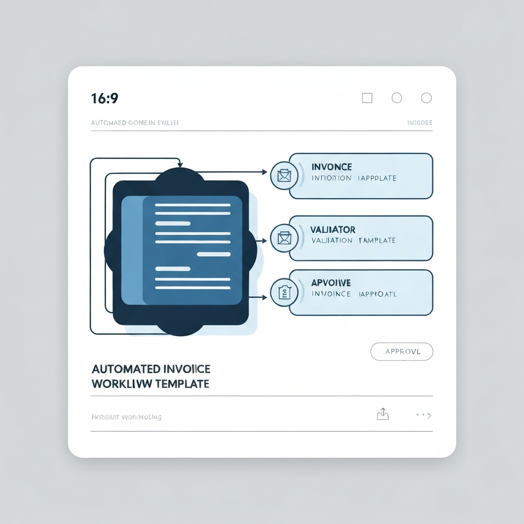 Automated Invoice Approval Workflow Template