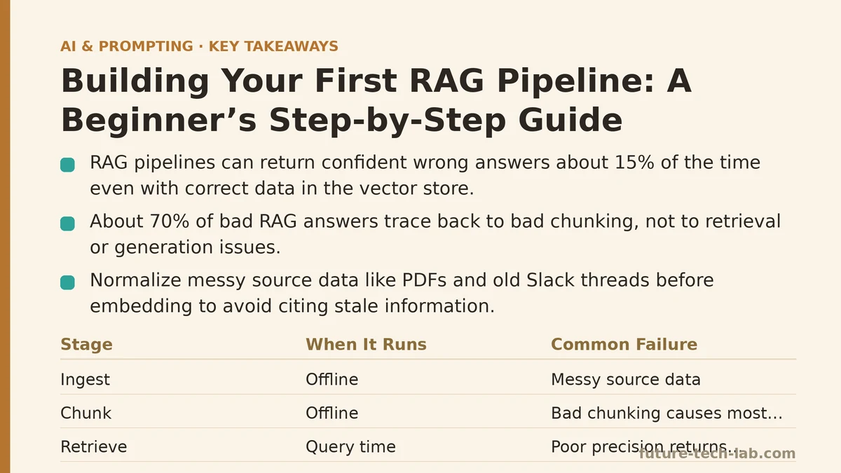 Building Your First RAG Pipeline: A Beginner’s Step-by-Step Guide
